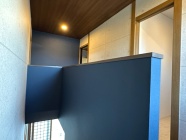 2階の廊下も統一性をもたして